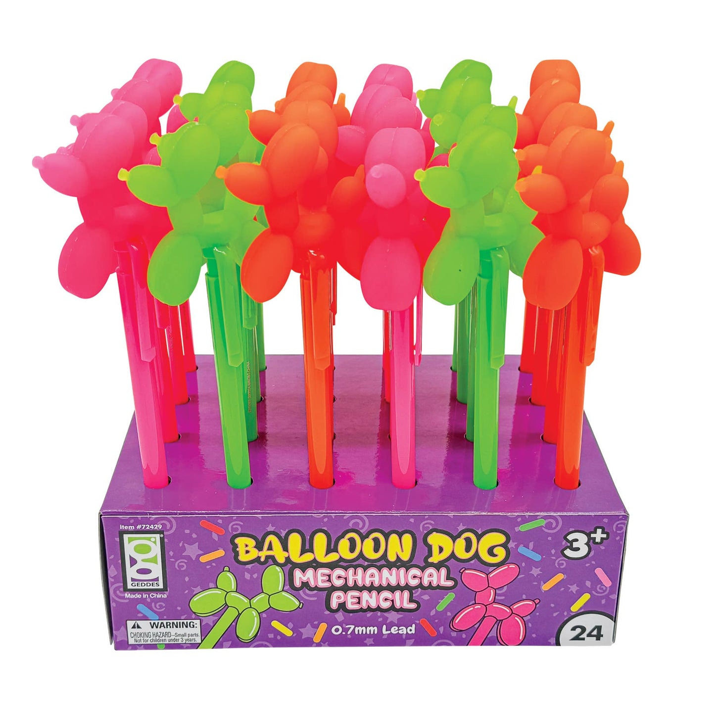 BALLOON DOG MECHANICAL PENCIL  24/DSP BOX