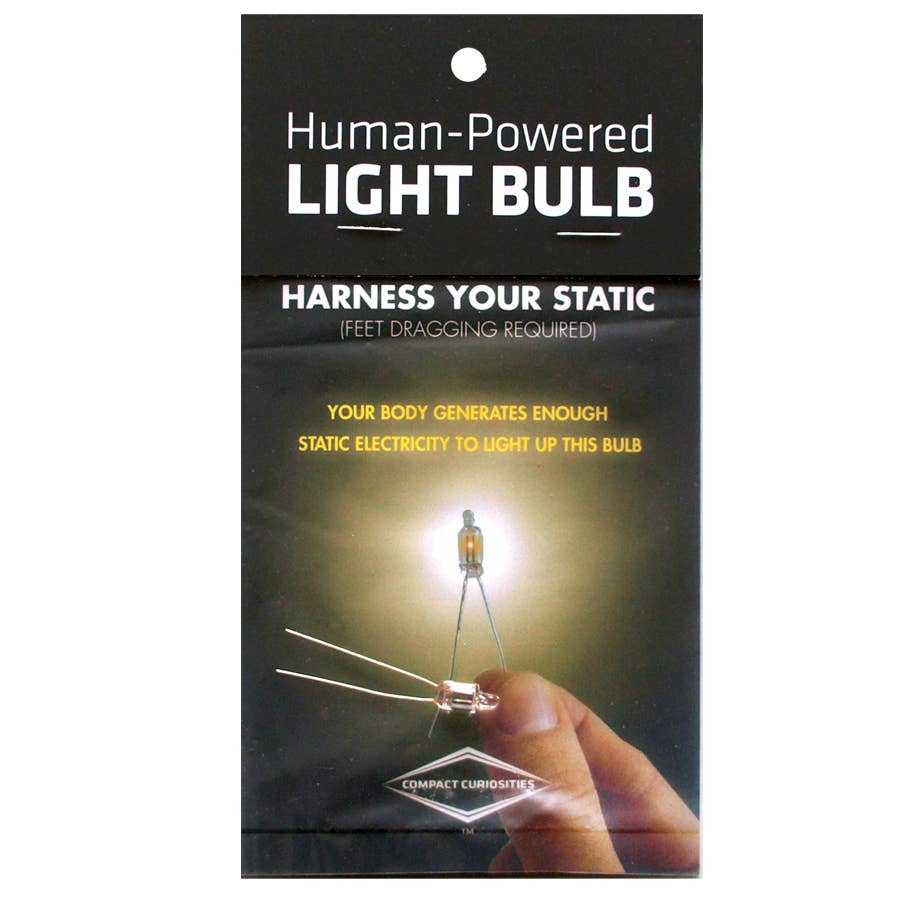 Human Powered Light Bulb | 
Compact Curiosities