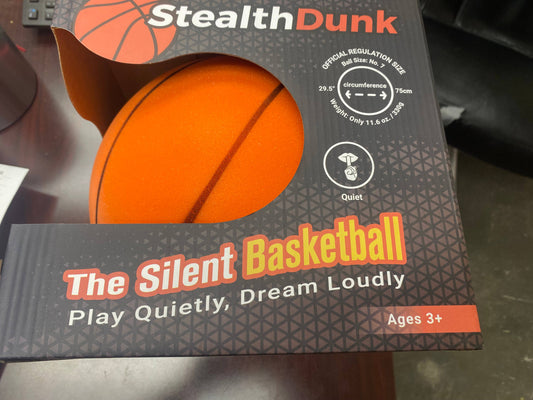 StealthDunk: The Silent Basketball - Multiple Sizes: Small Size No.3: 22.25" / 56.5cm