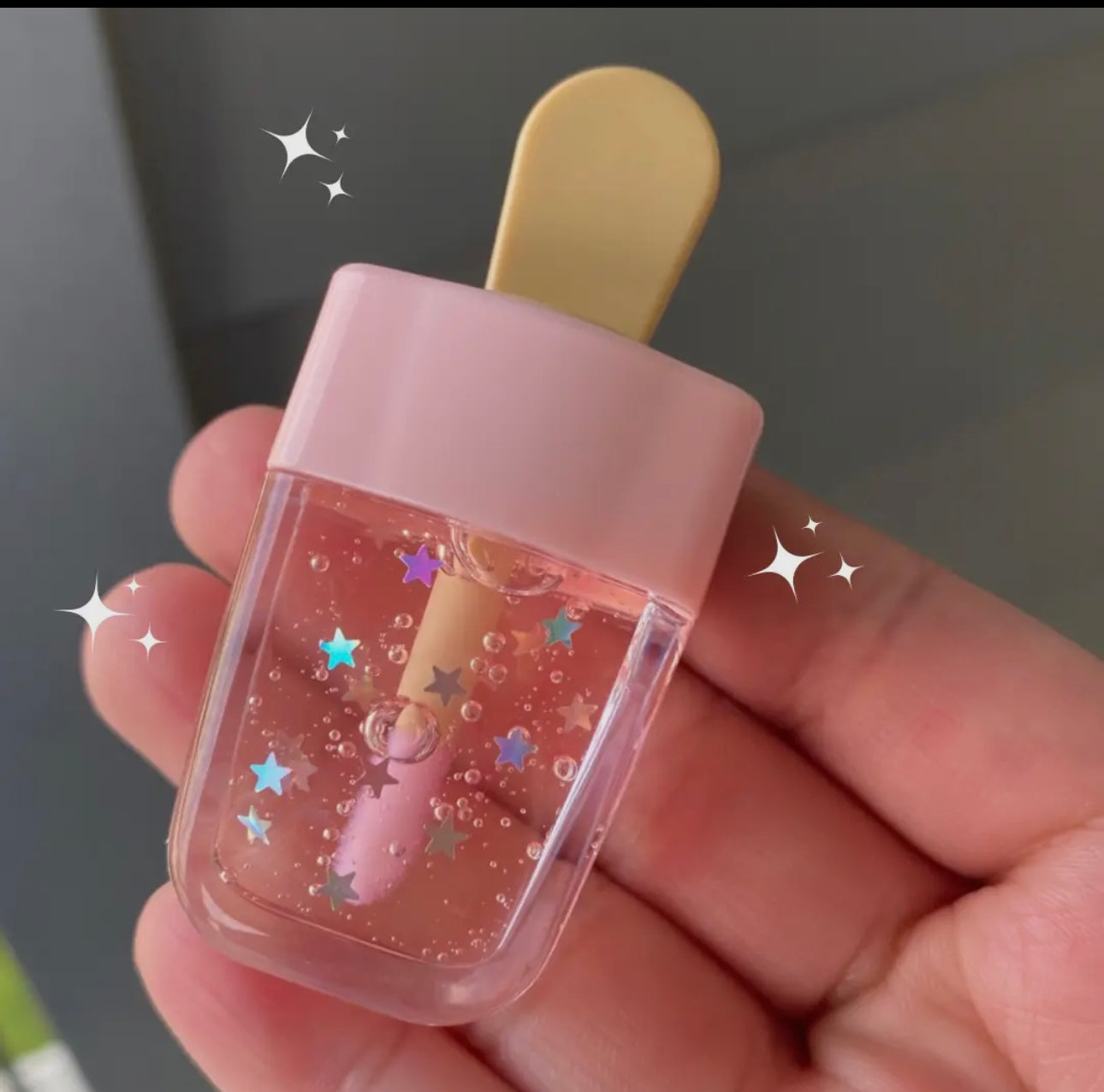 Sprinkle and Color Changing Pop Lip Gloss