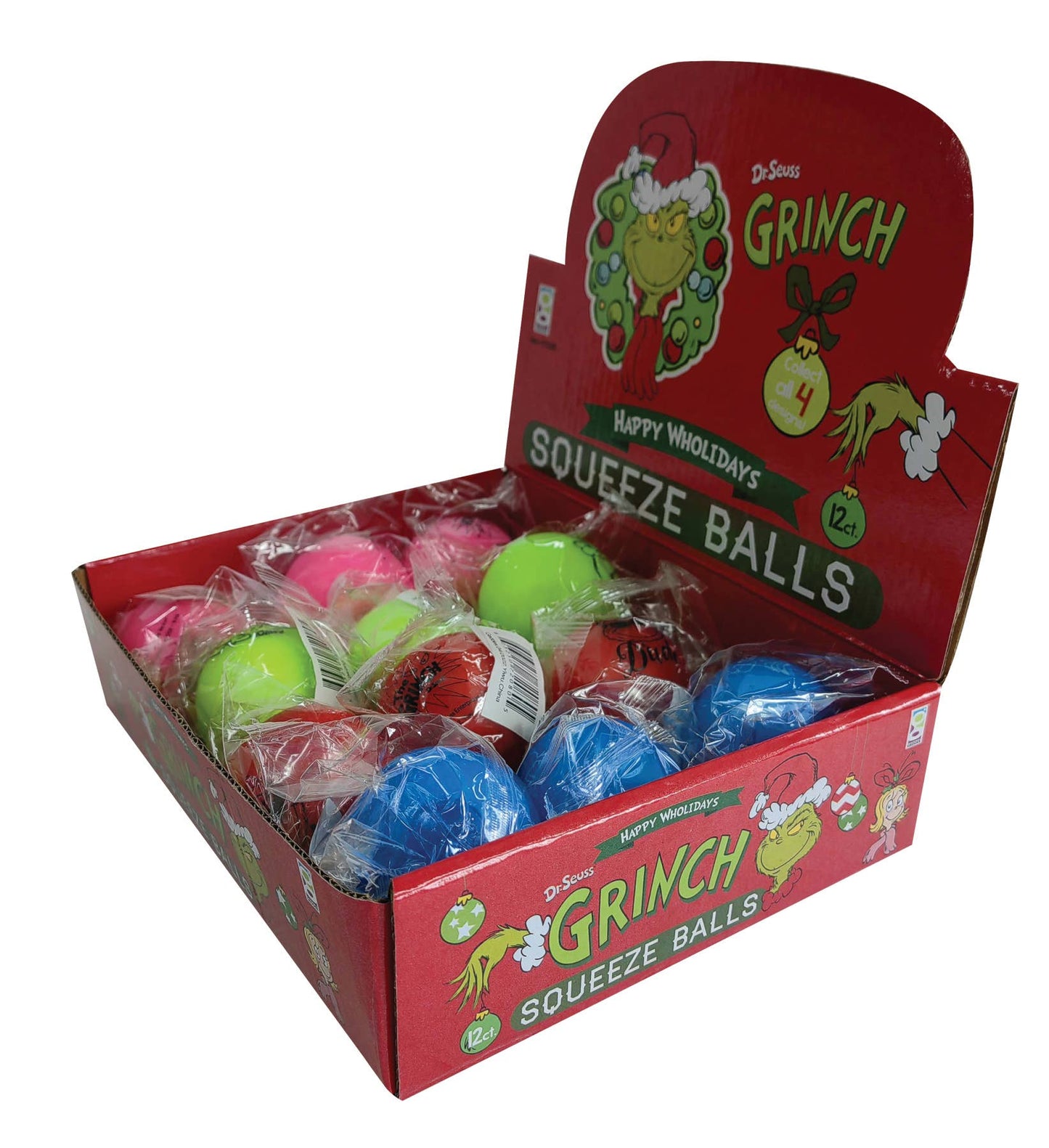 Grinch Squeeze Balls