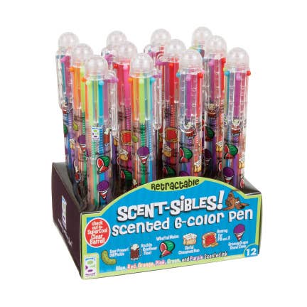 Scent-sibles Scented 6-color Pen 12/dsp