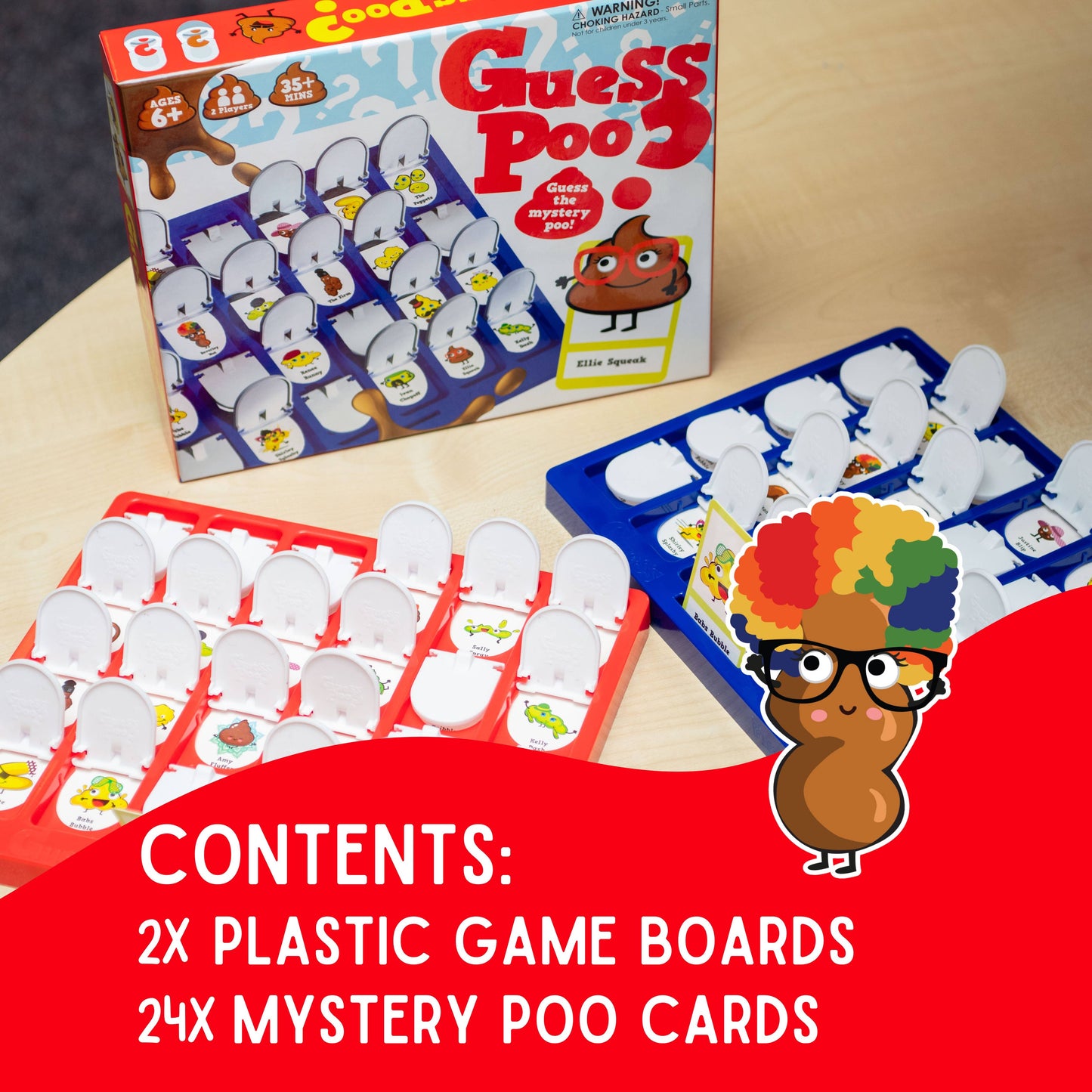 Guess Poo? Game - Funny Family Games - Gifts For Kids